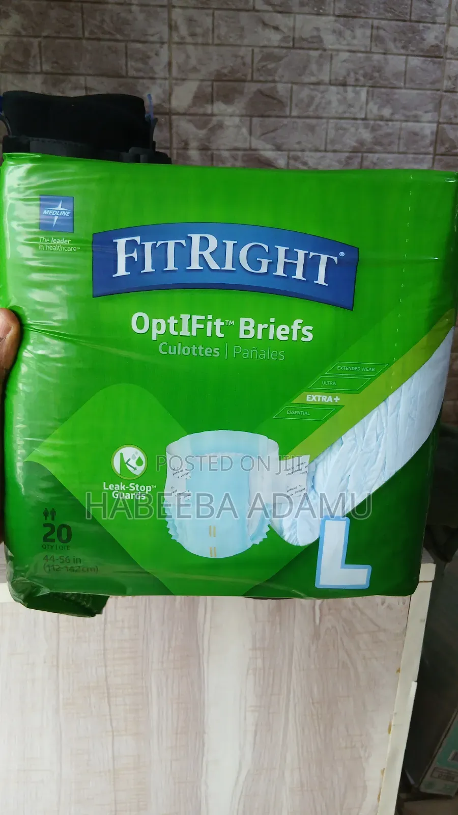 Fitright Adult Diapers M/L/Xl/XXL