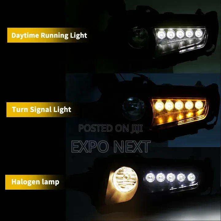Daytime Running Lights Toyota Hiace 2019-2023 Fog Lights 2pcs Per Box