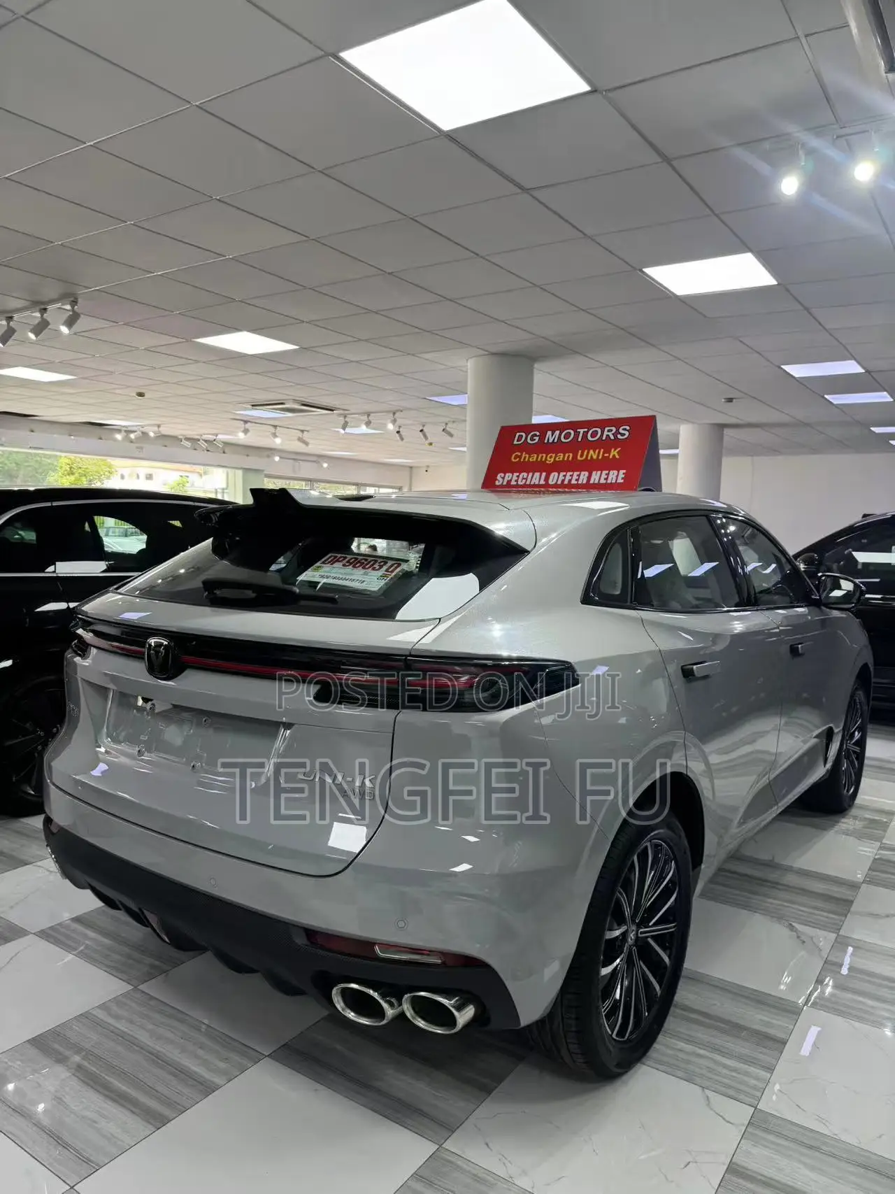 New Changan UNI-K 2.0 Petrol AWD 2025 Gray