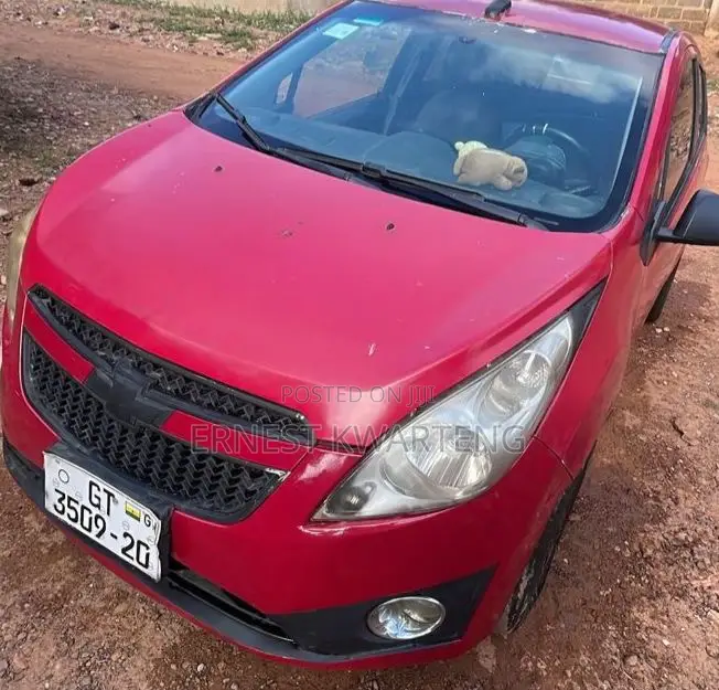 Chevrolet Spark 2012 Red
