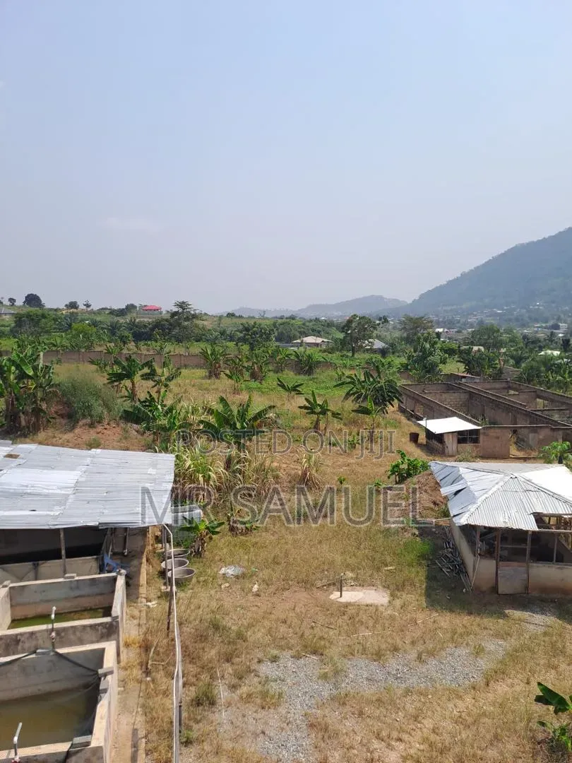 Land for Industrial Use for Sale. Location Is Adoagyiri Annof