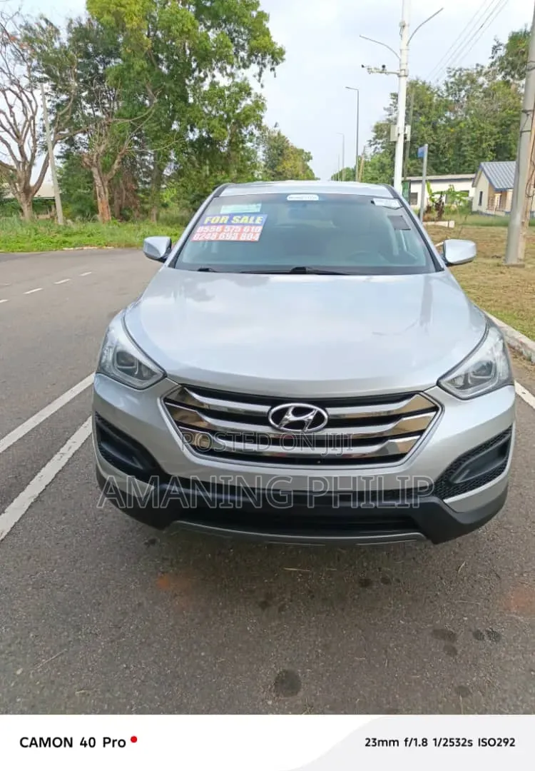 Hyundai Santa Fe 2015 Silver
