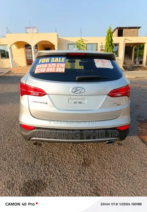 Hyundai Santa Fe 2015 Silver