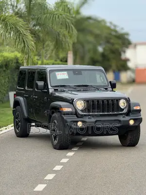 Jeep Wrangler Sport 4 Door 4x4 RHD 2024 Black