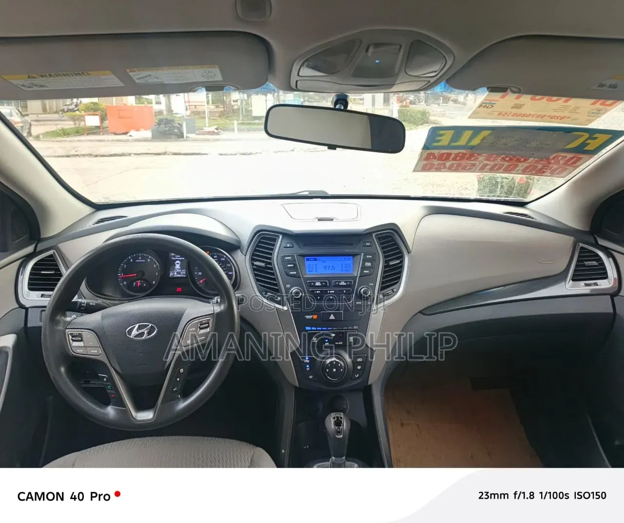 Hyundai Santa Fe 2015 Silver
