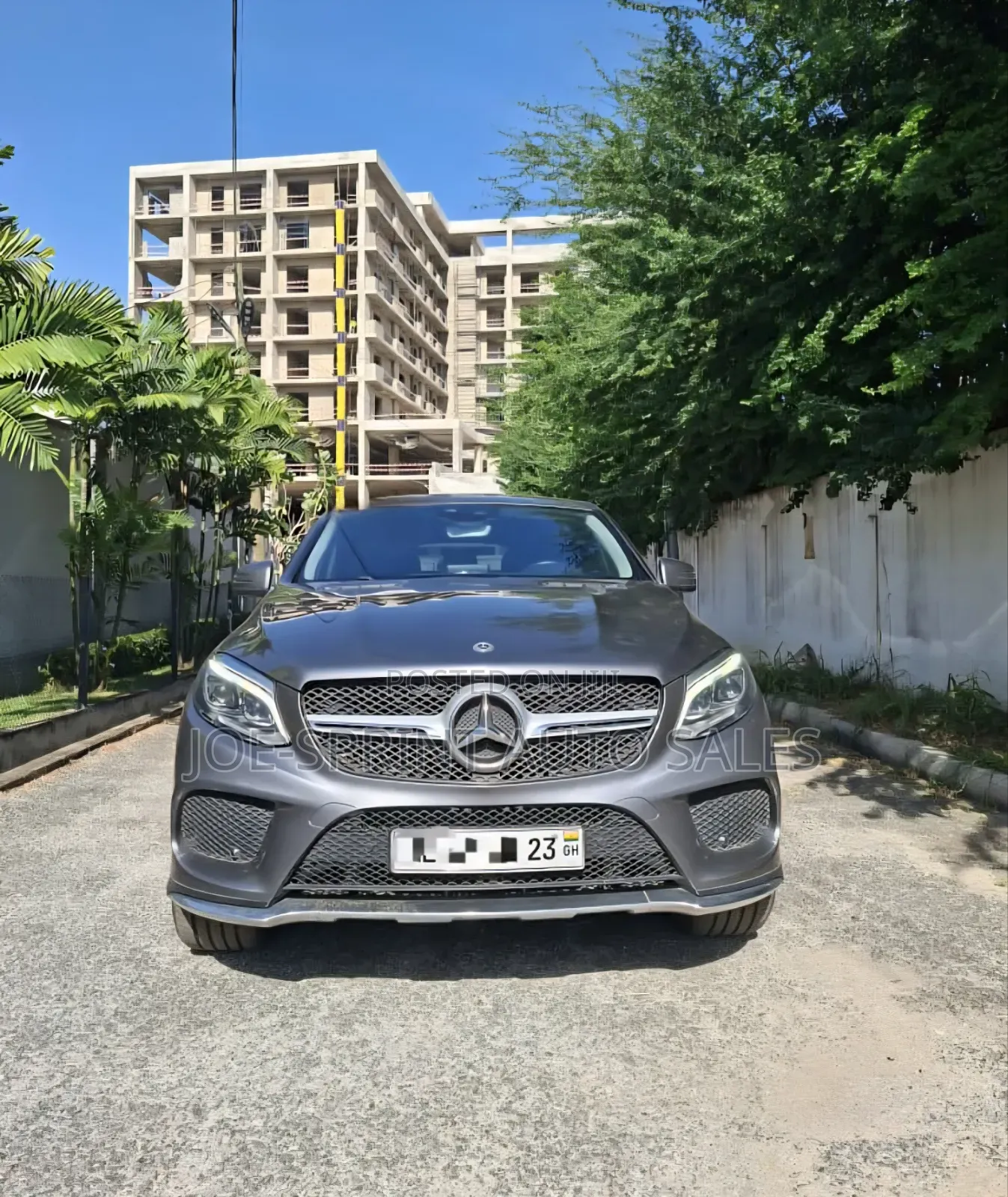 Mercedes-Benz GLE-Class GLE 400 4MATIC 2019 Gray