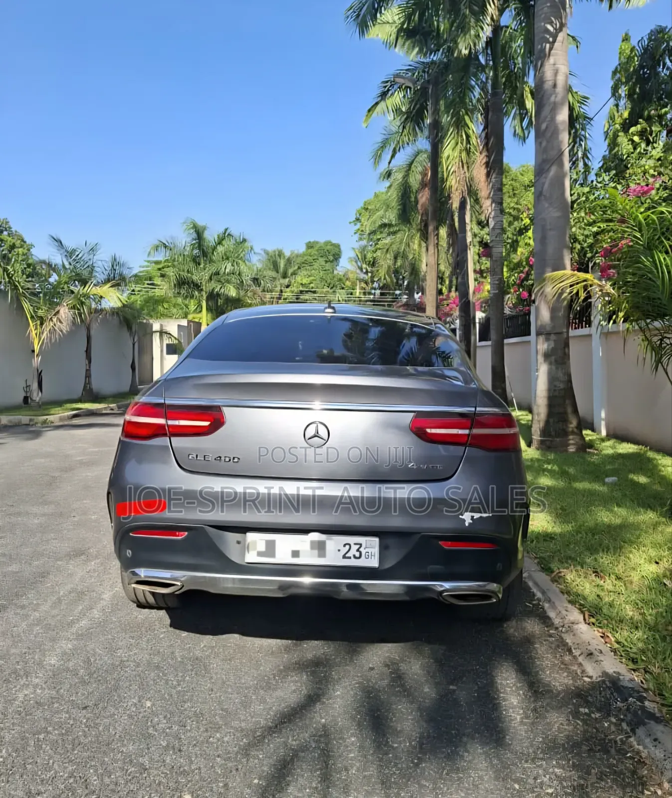 Mercedes-Benz GLE-Class GLE 400 4MATIC 2019 Gray