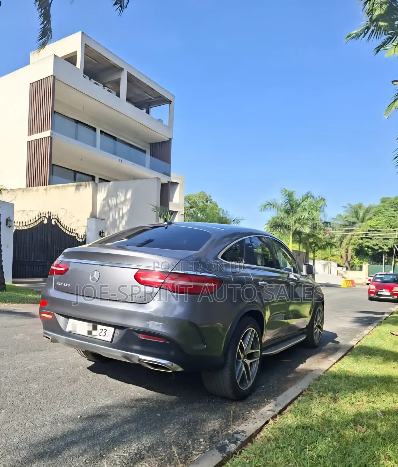Mercedes-Benz GLE-Class GLE 400 4MATIC 2019 Gray