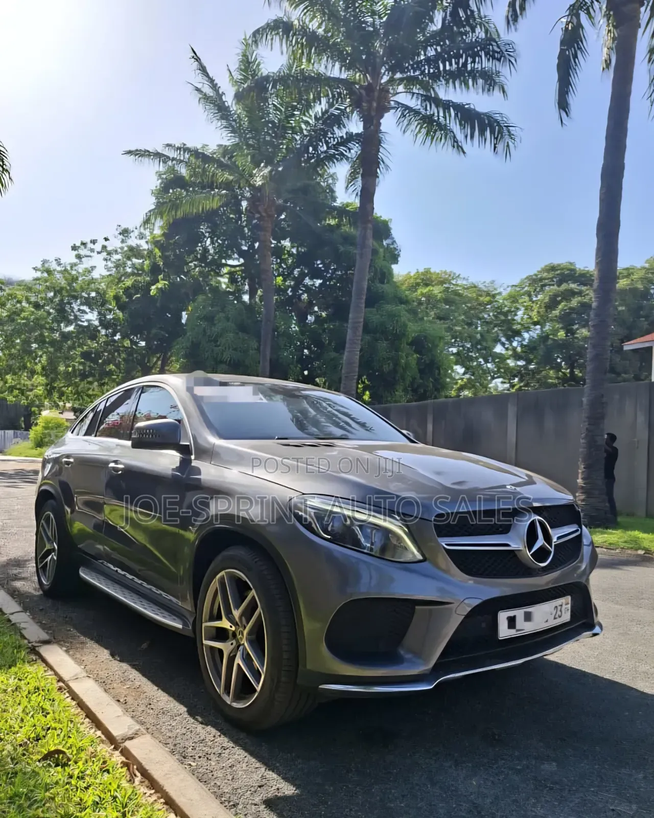 Mercedes-Benz GLE-Class GLE 400 4MATIC 2019 Gray