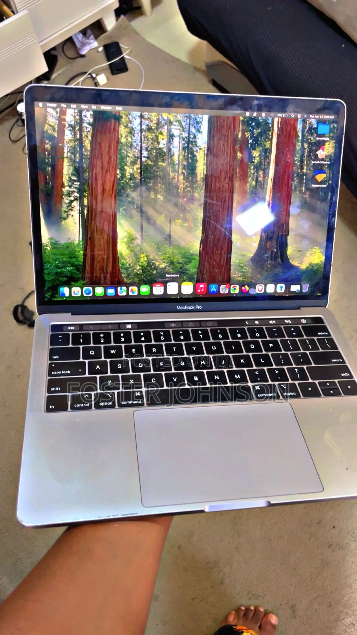 Laptop Apple MacBook Pro 2019 8GB Intel Core i5 HDD+SSD 256GB