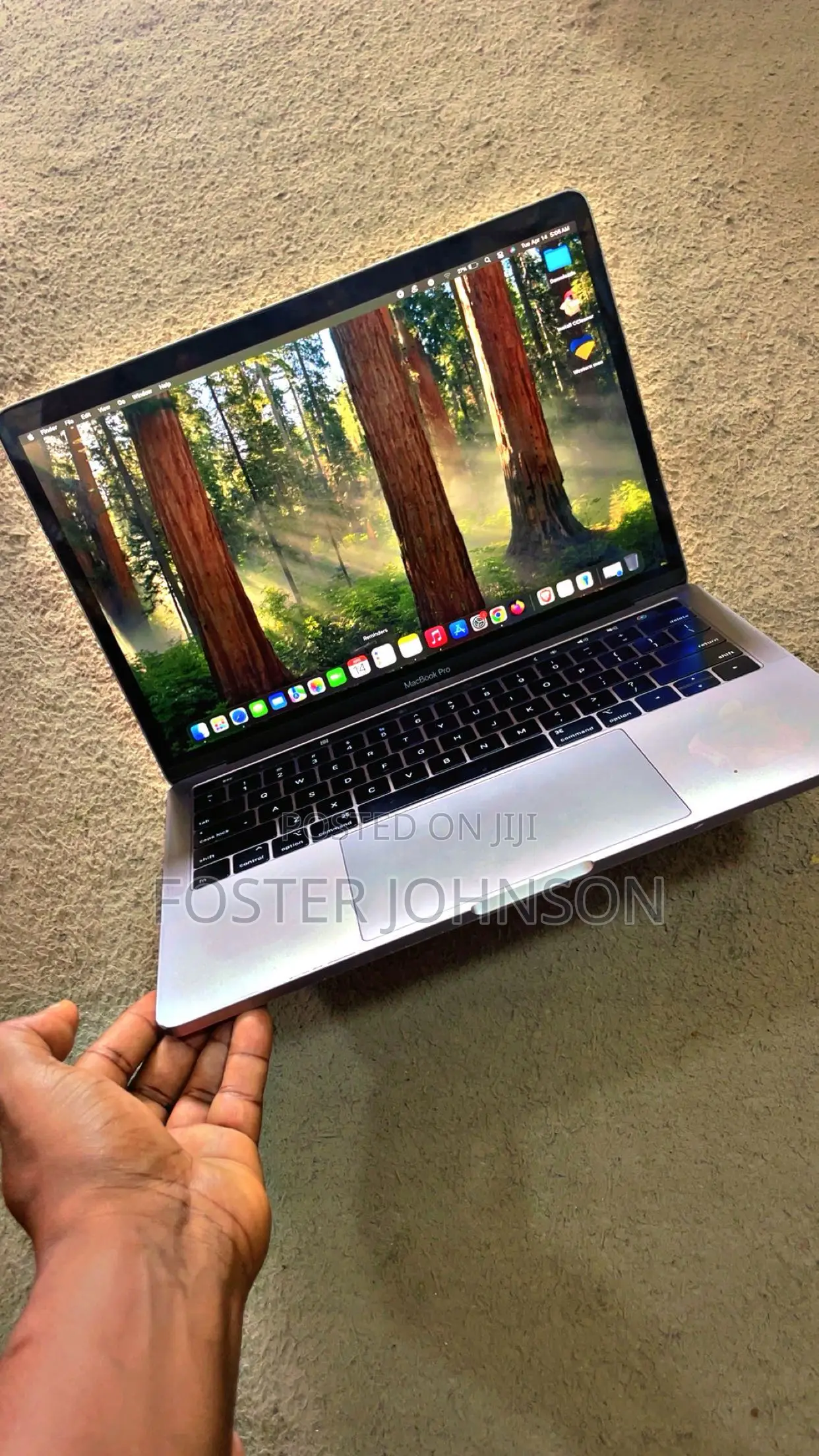 Laptop Apple MacBook Pro 2019 8GB Intel Core i5 HDD+SSD 256GB