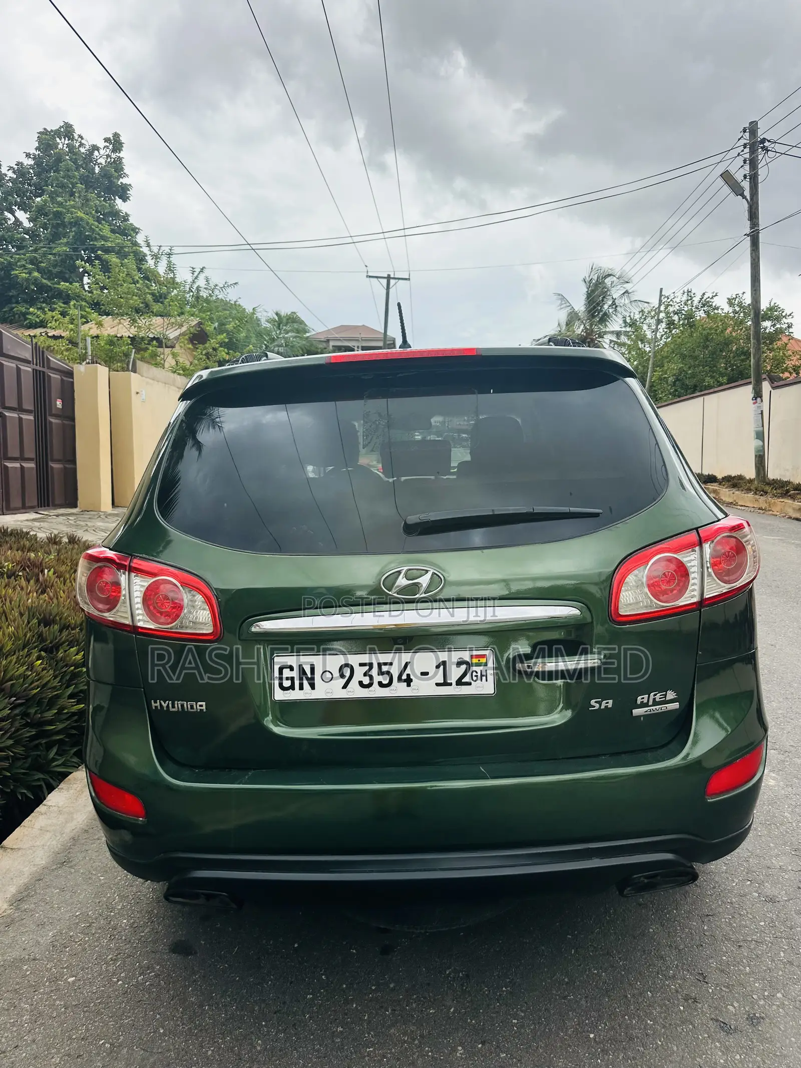 Hyundai Santa Fe 2012 Green