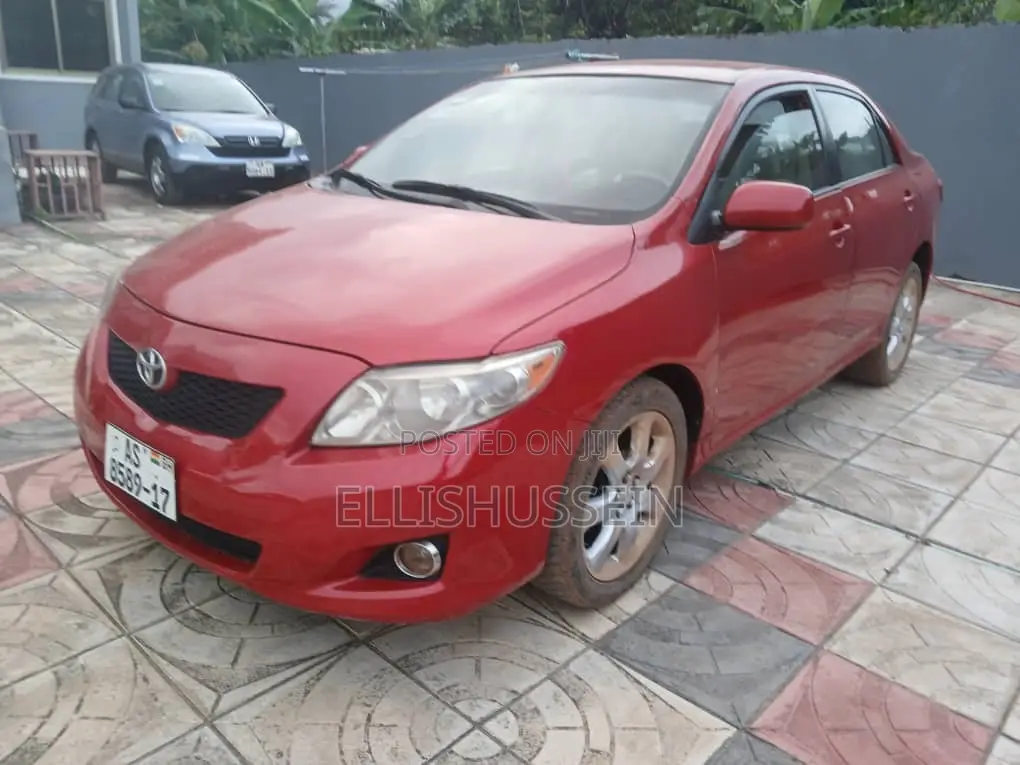 Toyota Corolla Base 4dr Sedan (1.8L 4cyl 5M) 2009 Red