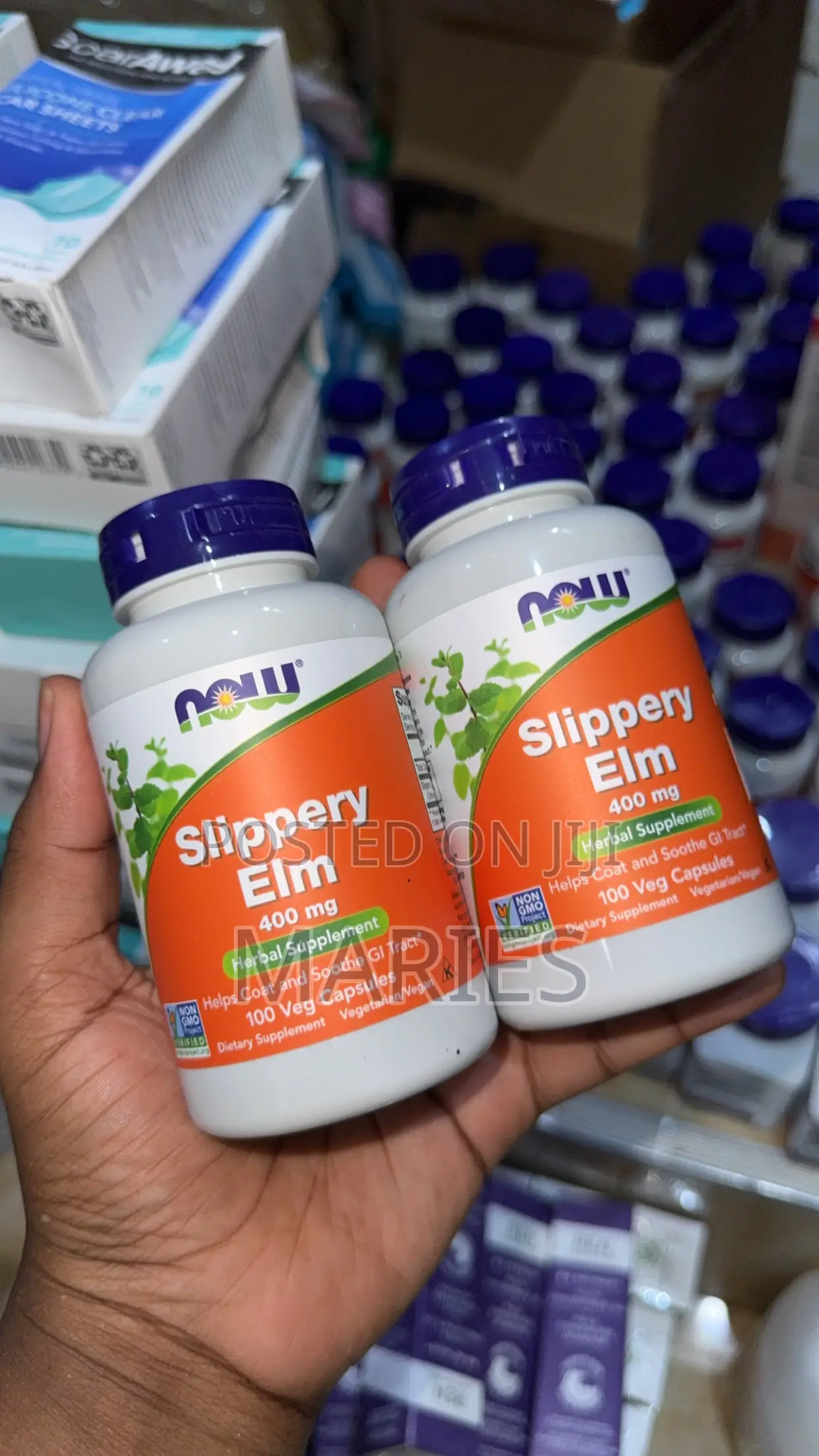 Now Slippery Elm Capsules