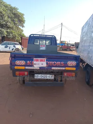 Blue Kia Bongo Truck