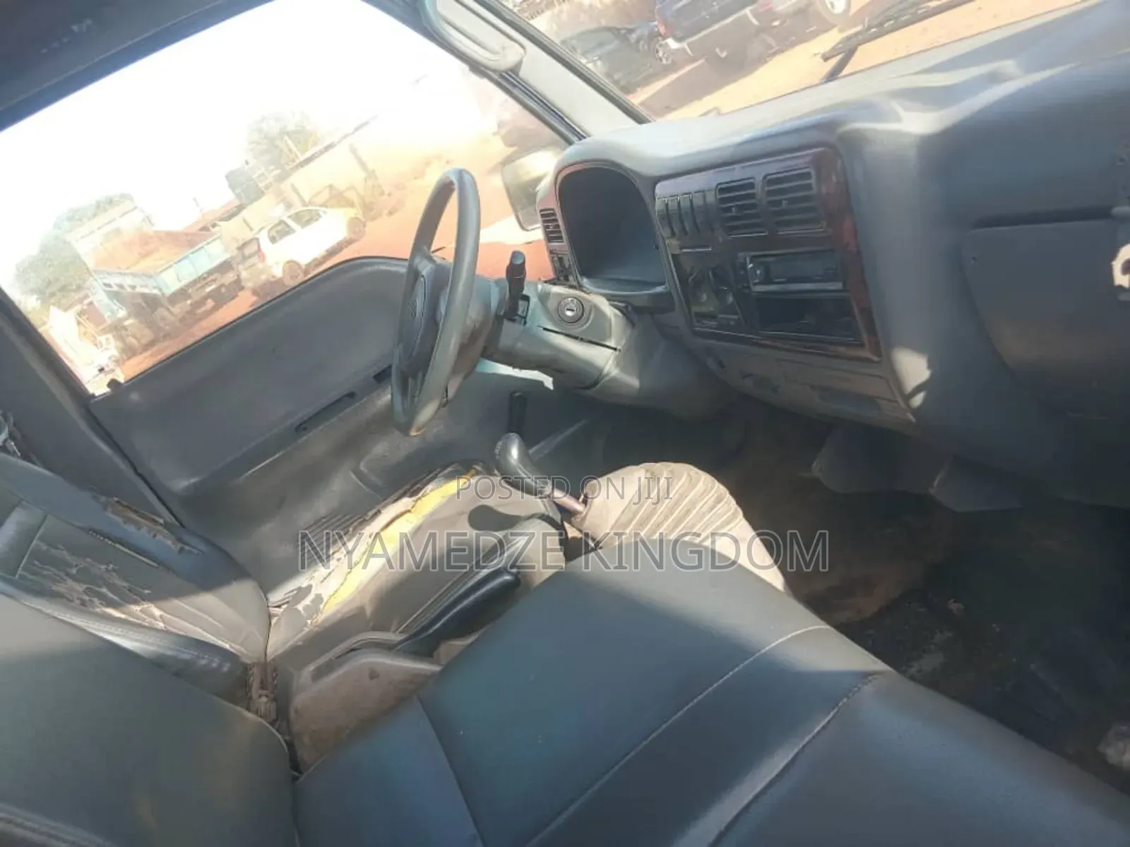 Blue Kia Bongo Truck