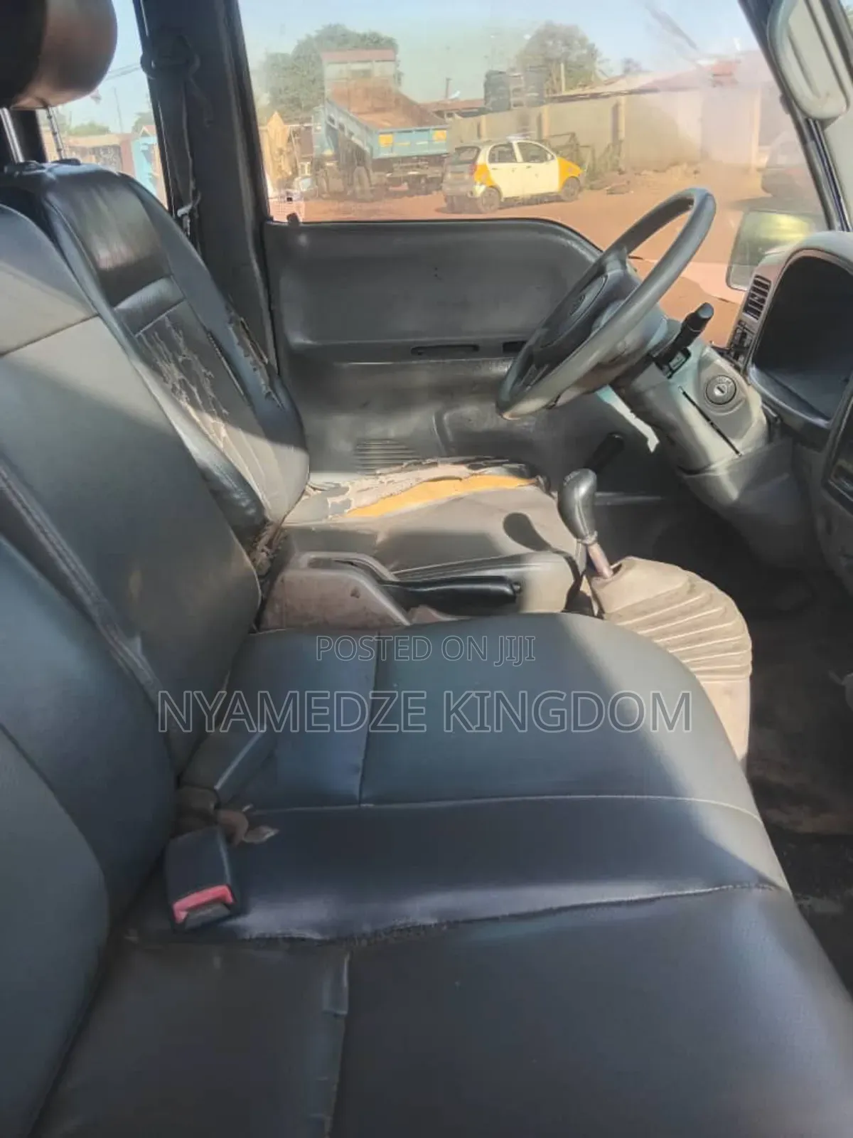 Blue Kia Bongo Truck