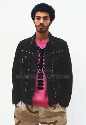 Denim Men’S Long Sleeve Shirt / Coat / Jacket