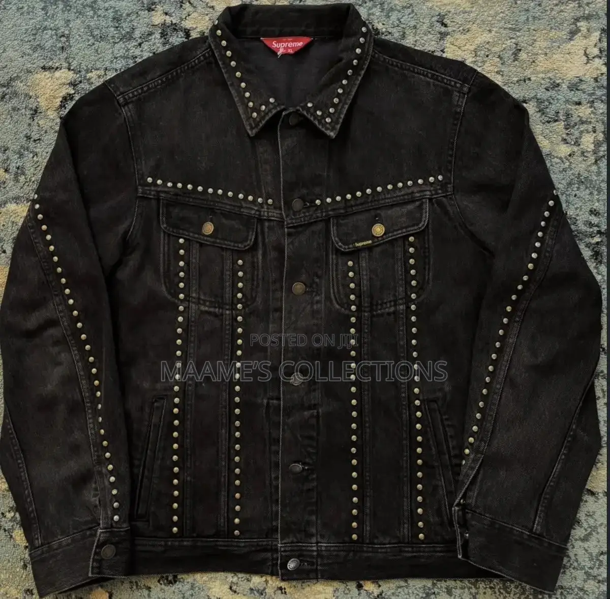 Denim Men’S Long Sleeve Shirt / Coat / Jacket