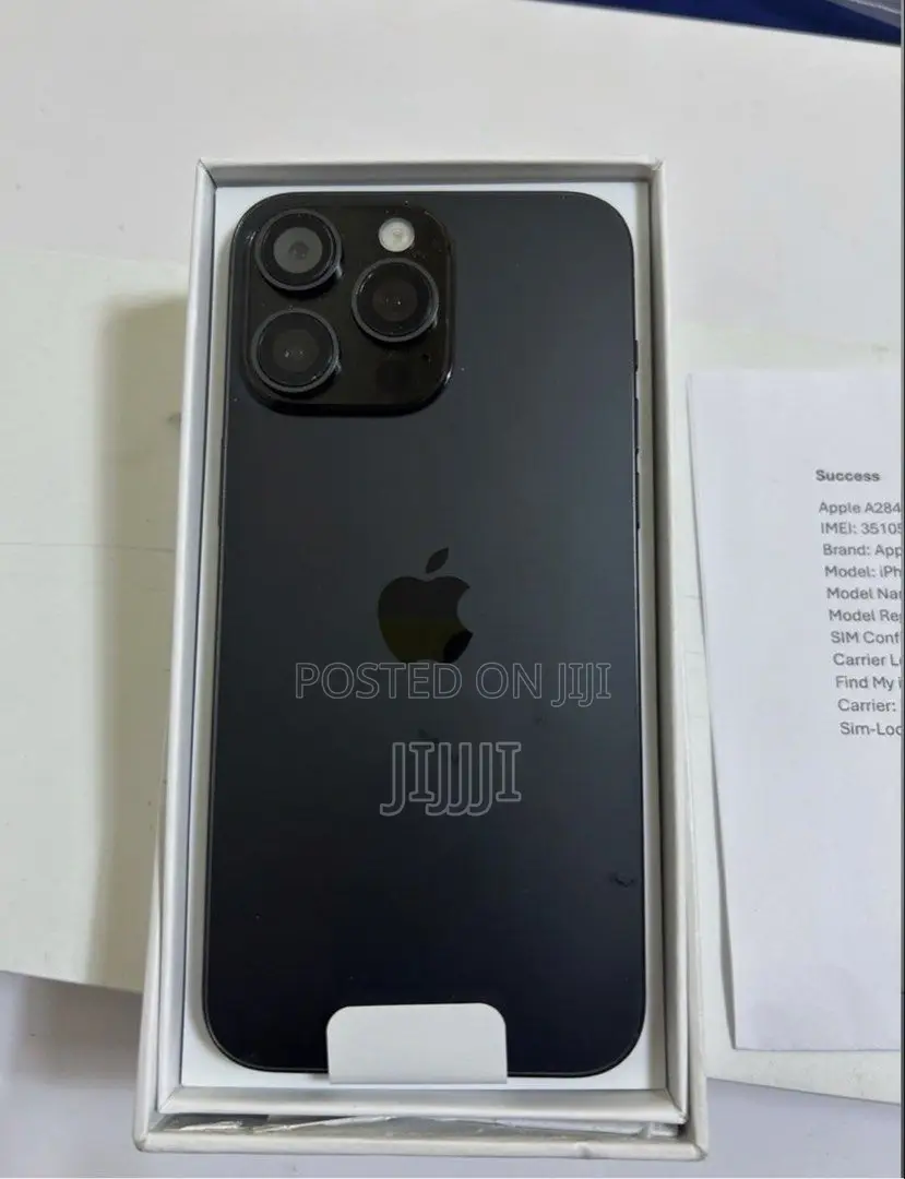 Apple iPhone 16 Pro Max 256 GB Black