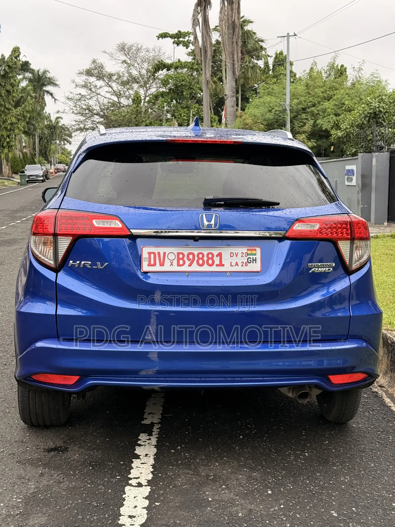 Honda HR-V Touring AWD 2019 Blue