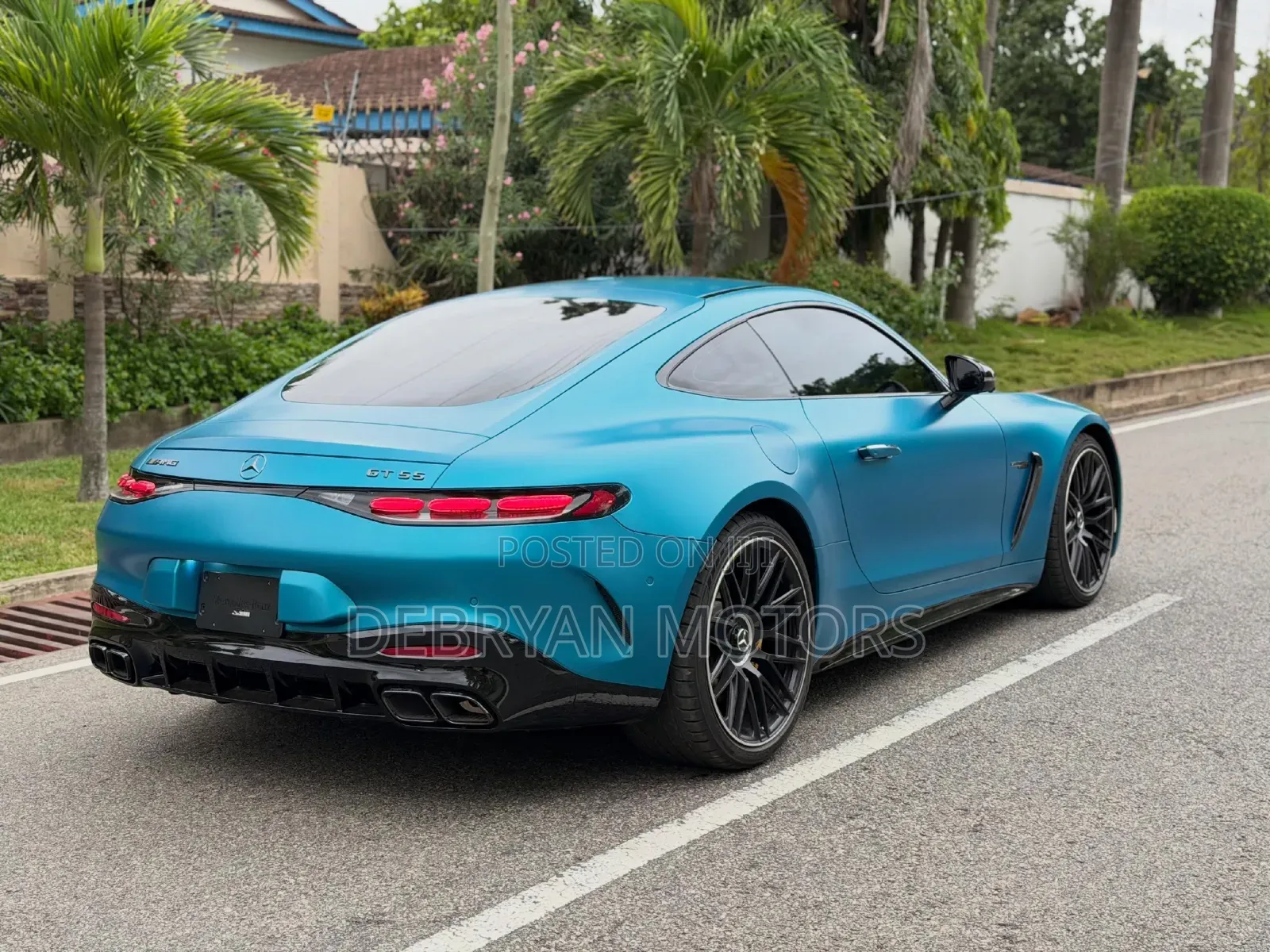 Mercedes-Benz AMG GT 55 Coupe 2024 Blue