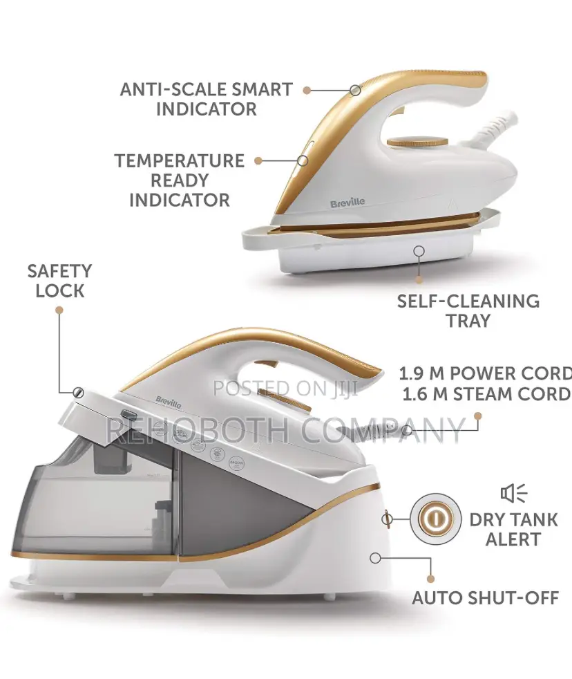 Breville Pressxpress Steam Generator Iron | 2400 W