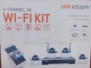Hikvision Wifi Camera Kit With Recorder And 1tb Hdd