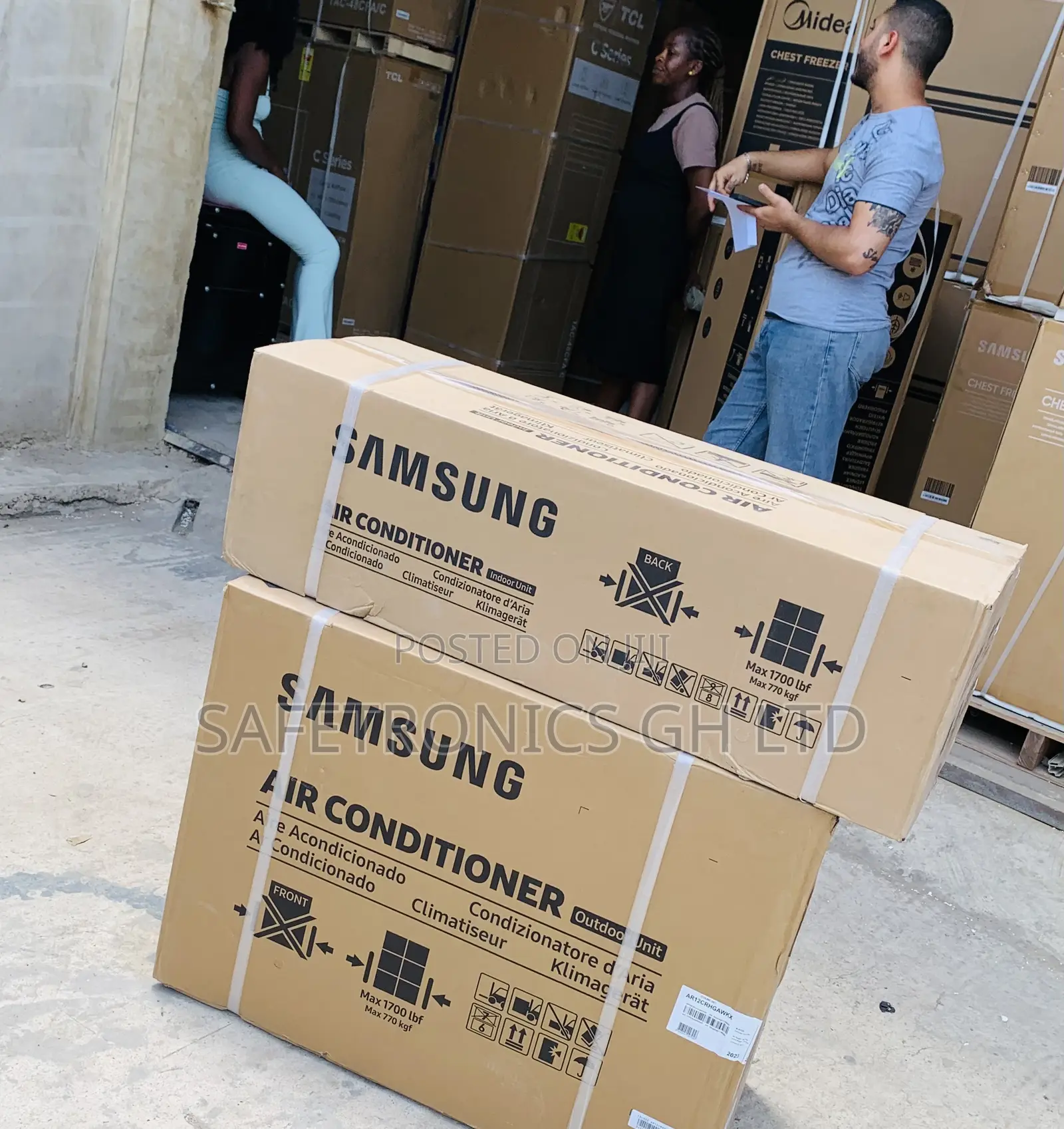 Ultra Modern Samsung Ac Split 1.5hp R410 Ar12crhgawk/Af