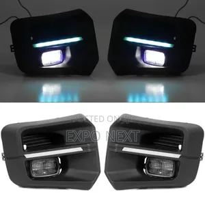 Led Fog Light Lamps Kit Cover 2016-2023 Toyota Tacoma TRD-Pro Style