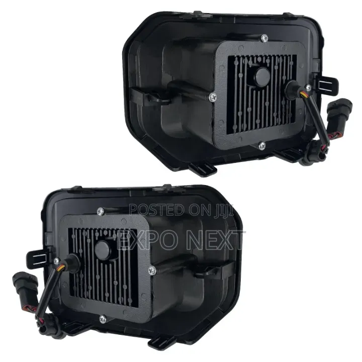 Led Fog Light Lamps Kit Cover 2016-2023 Toyota Tacoma TRD-Pro Style