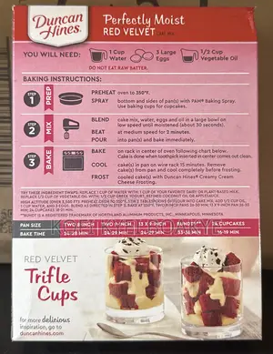 Duncan Hines Red Velvet Cake Mix