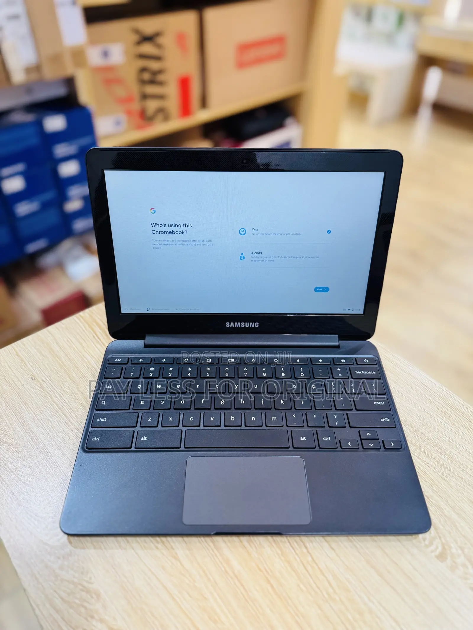 Laptop Samsung Chromebook 3 11 4GB Intel SSD 16 GB