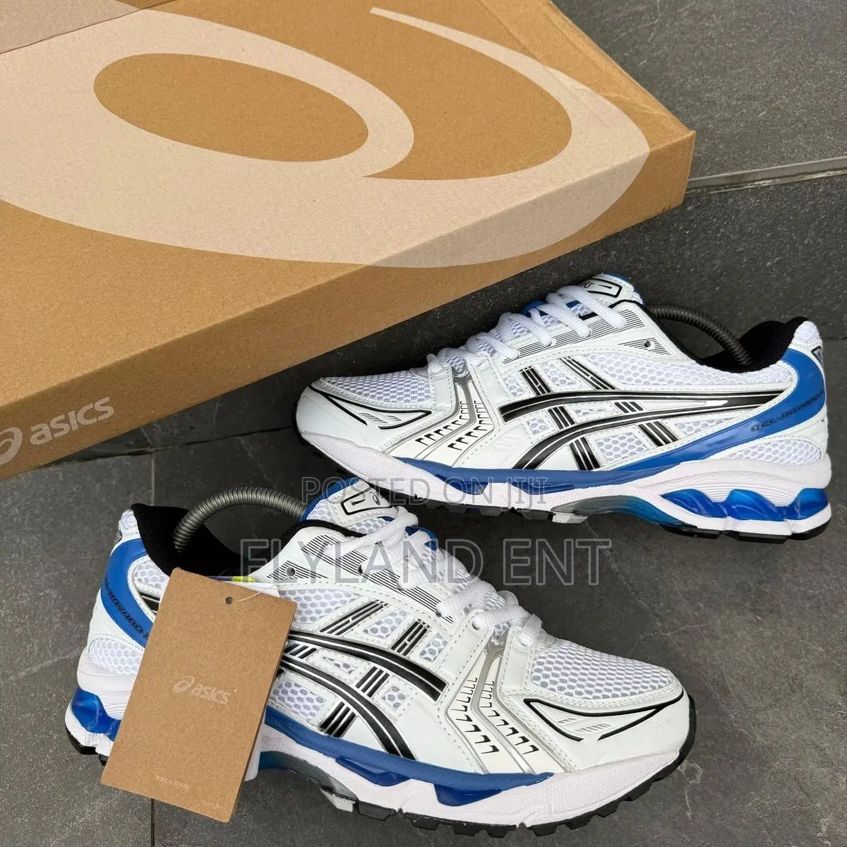Blue Asics Sneakers