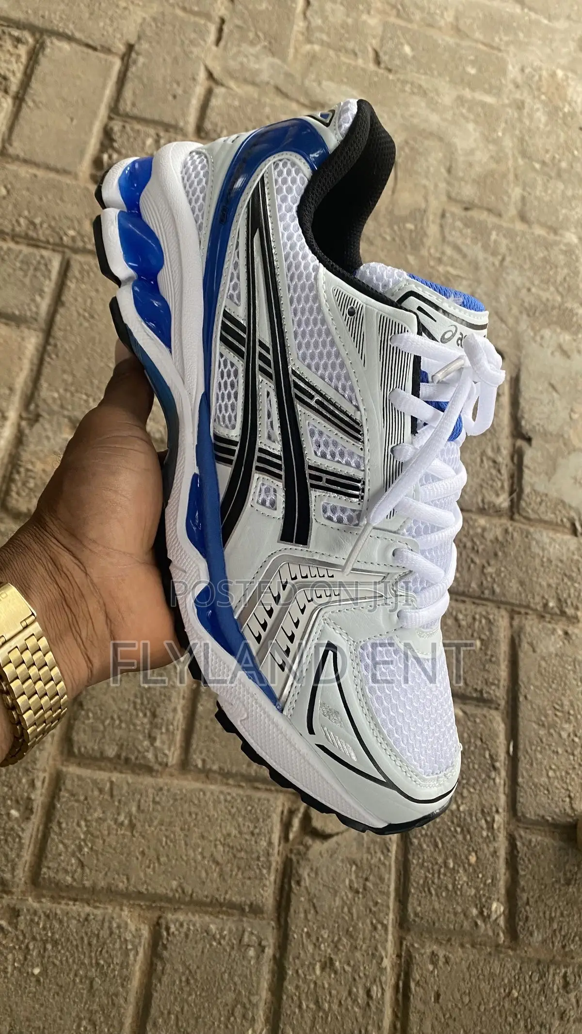 Blue Asics Sneakers