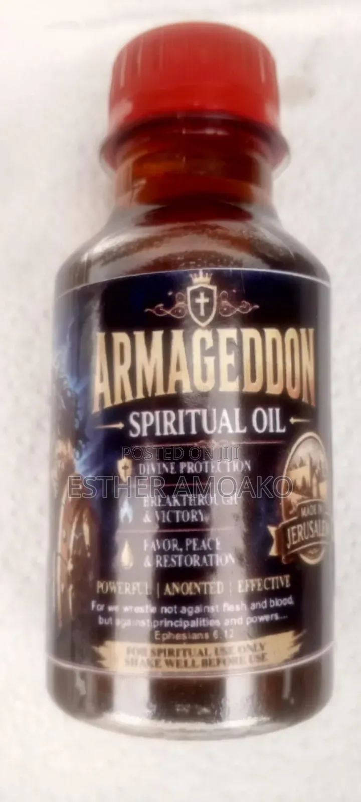 Armageddon Spiritual Oil