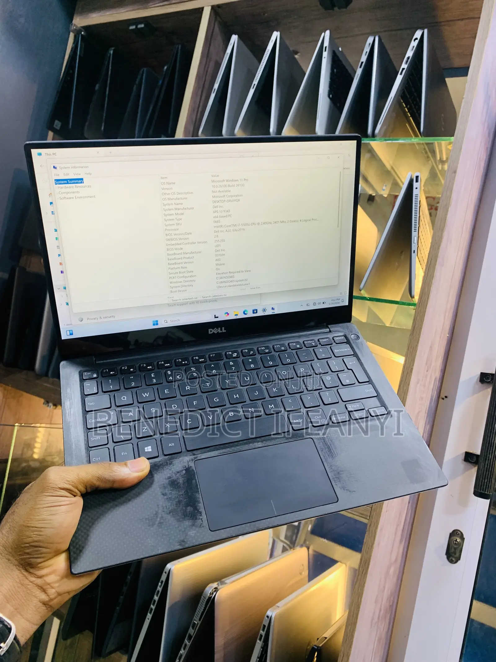 Laptop Dell XPS 13 (9343) 8GB Intel Core i7 SSD 256GB