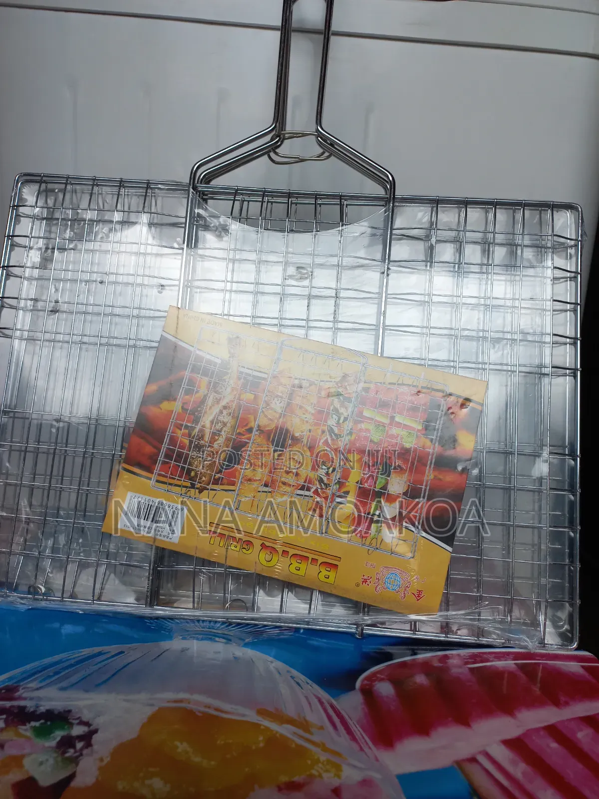 Plate Rack and BBQ Grill
