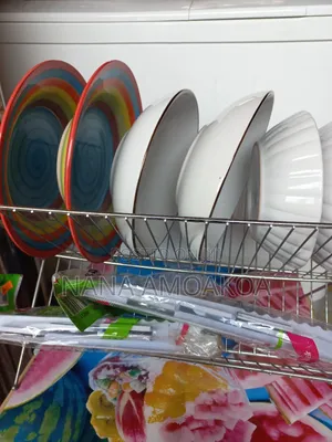 Plate Rack and BBQ Grill