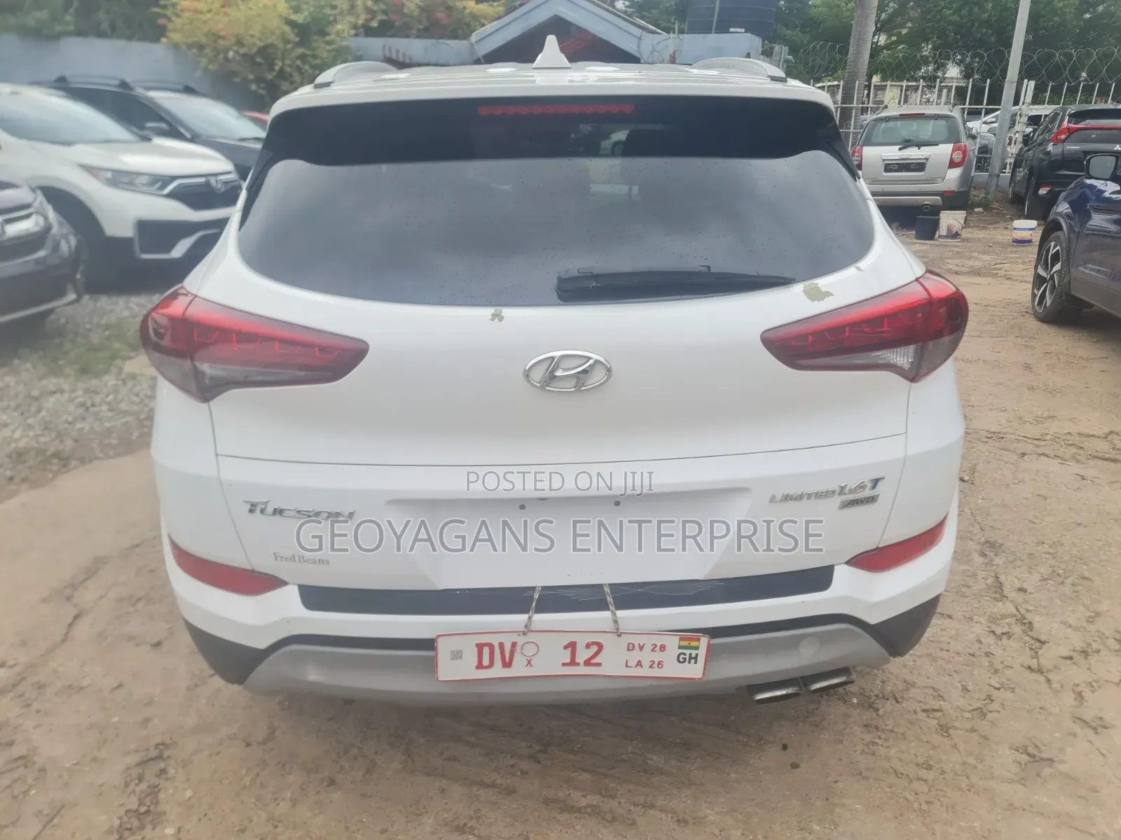 Hyundai Tucson Limited AWD 2017 White