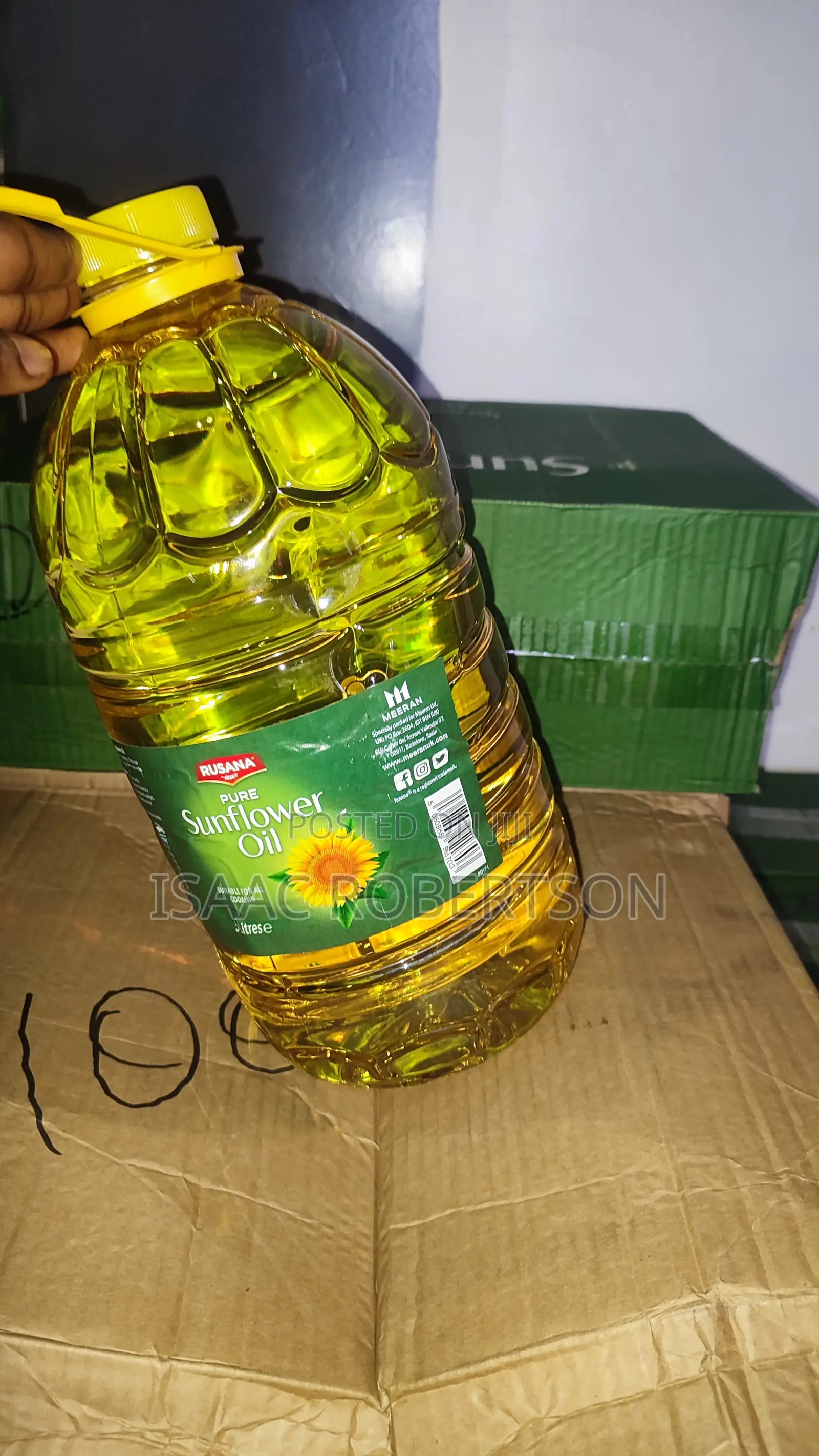 Uk Rusana Sunflower Oil