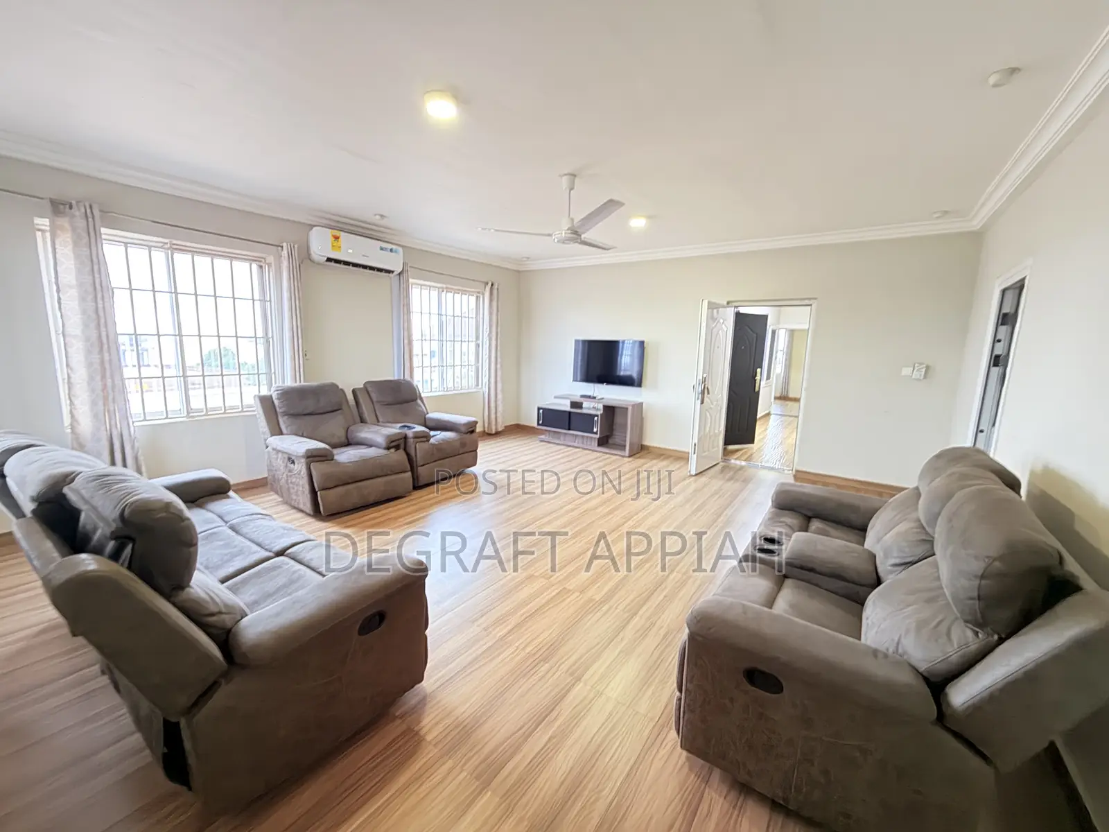 Furnished 3bdrm Apartment in Agric Nzema, Kumasi Metropolitan for rent