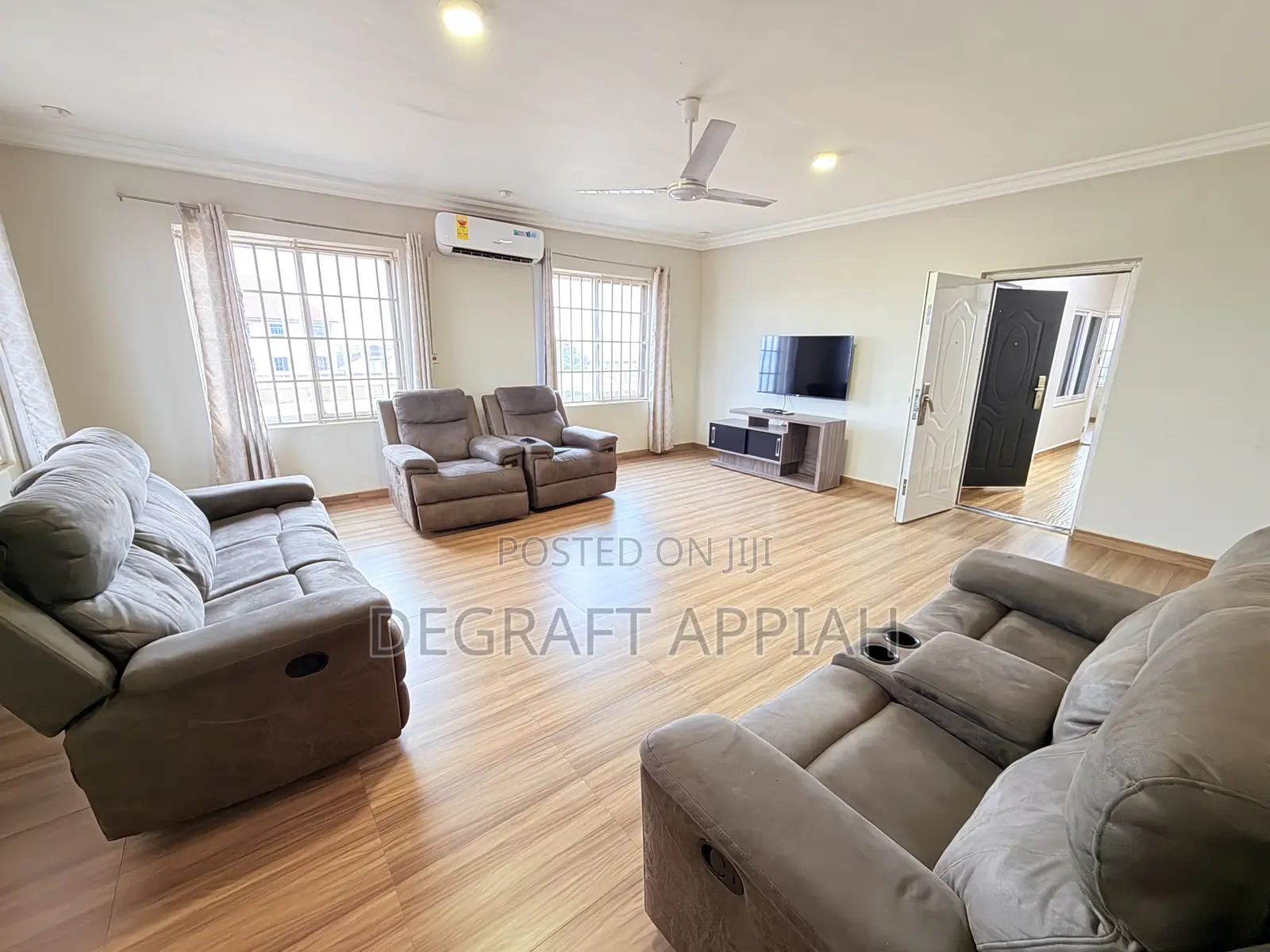 Furnished 3bdrm Apartment in Agric Nzema, Kumasi Metropolitan for rent