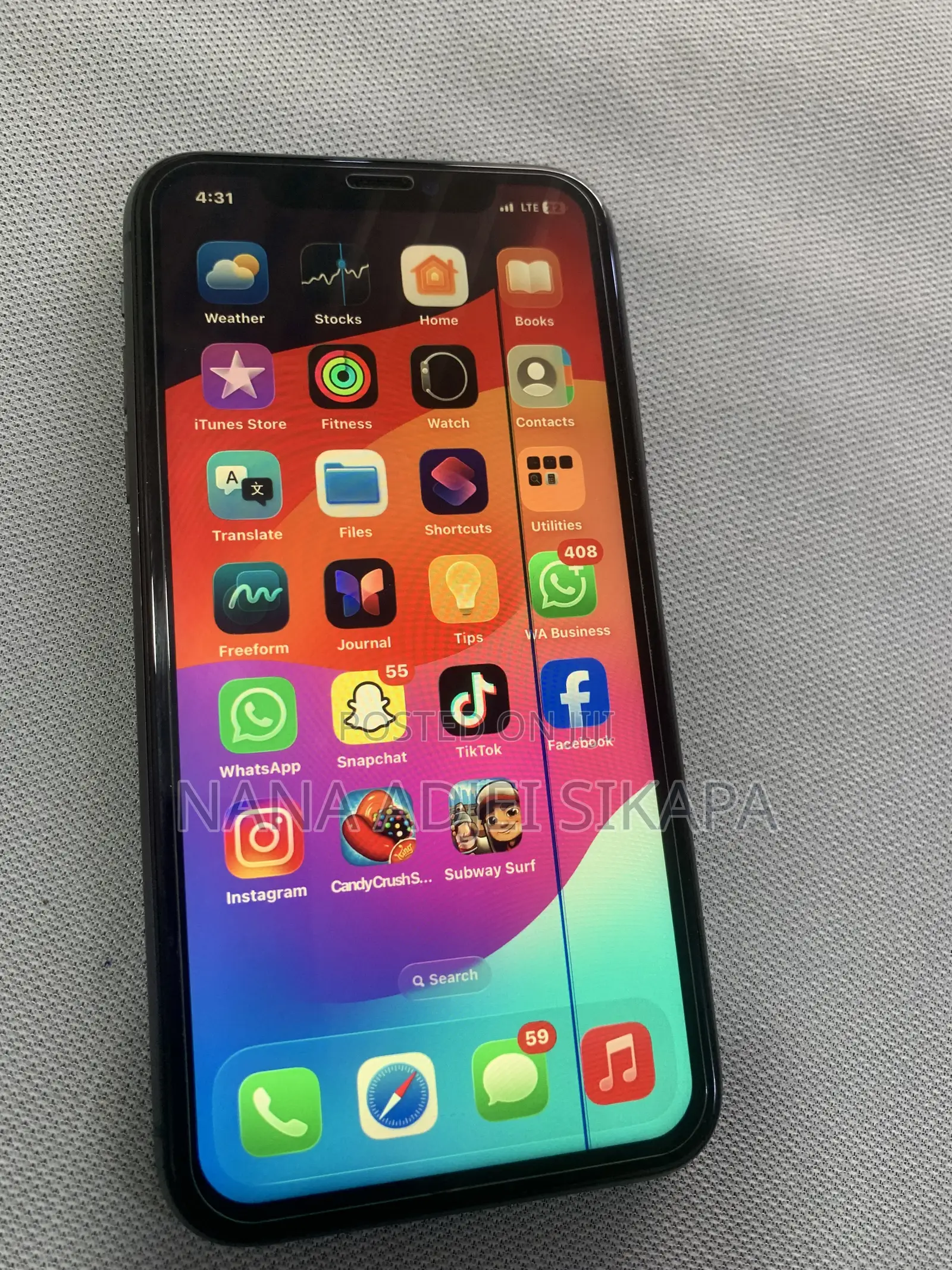 Apple iPhone 11 128 GB Black