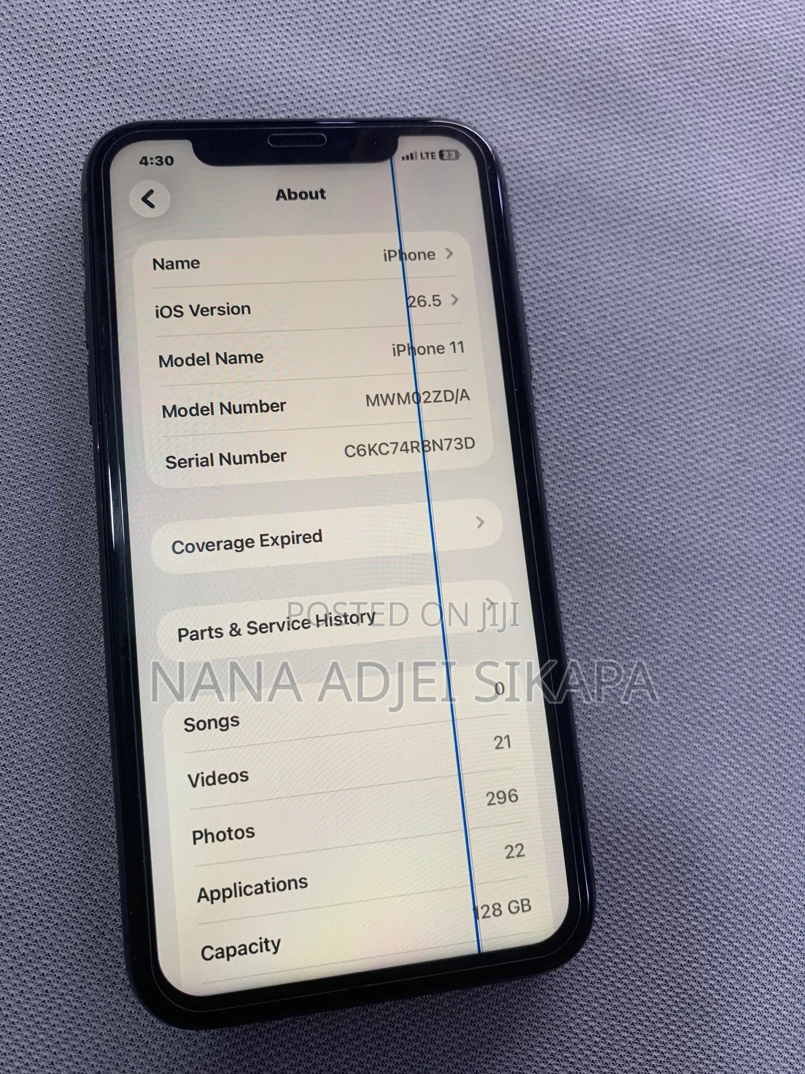 Apple iPhone 11 128 GB Black