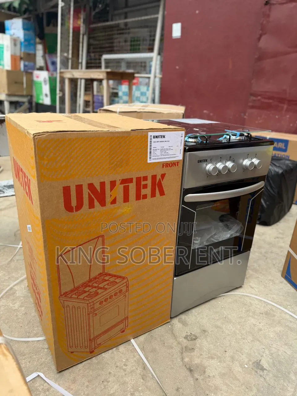 Unitek( All Gas) 50*50 Burner. 1,600gh