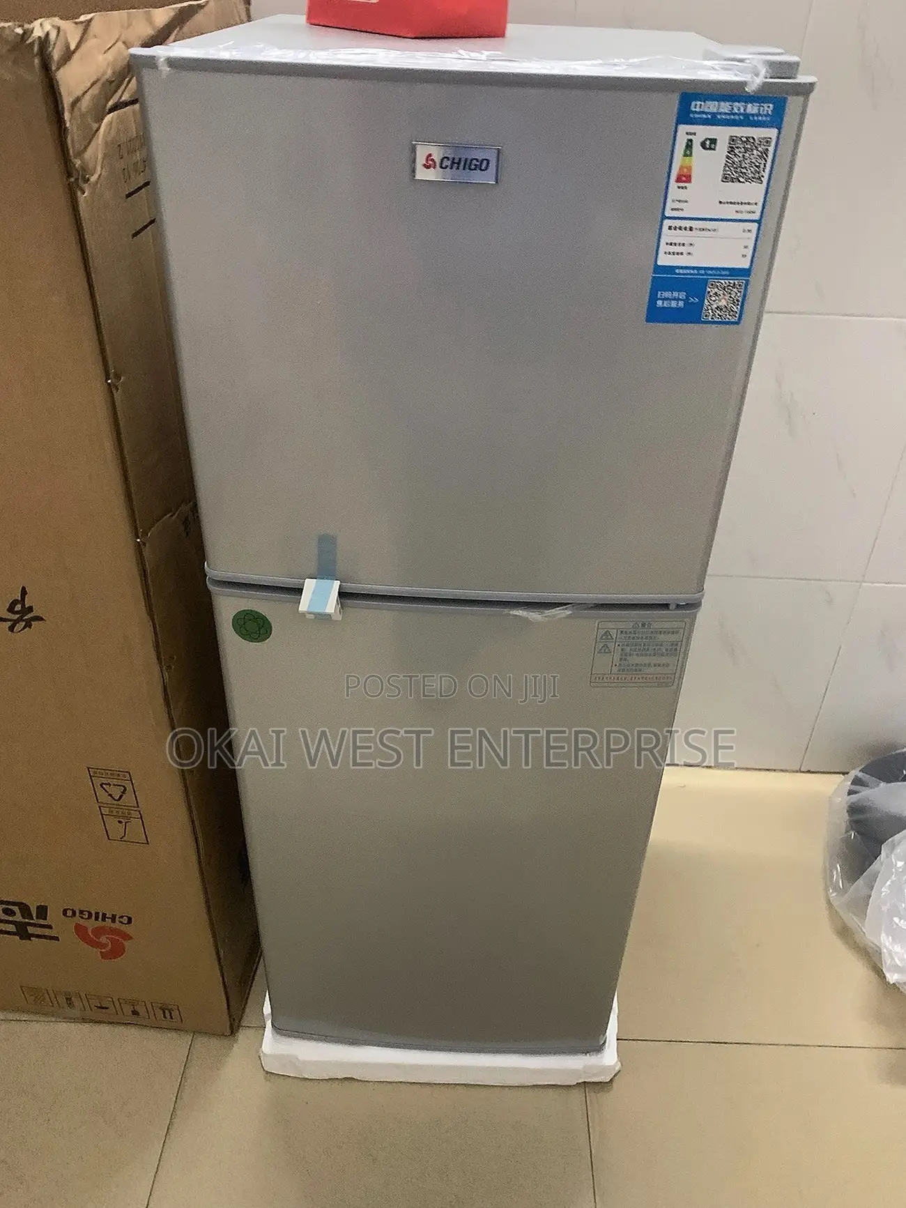 Chiago Double-Door Freezer 156d: Quiet, Energy-Efficient,And Spacious