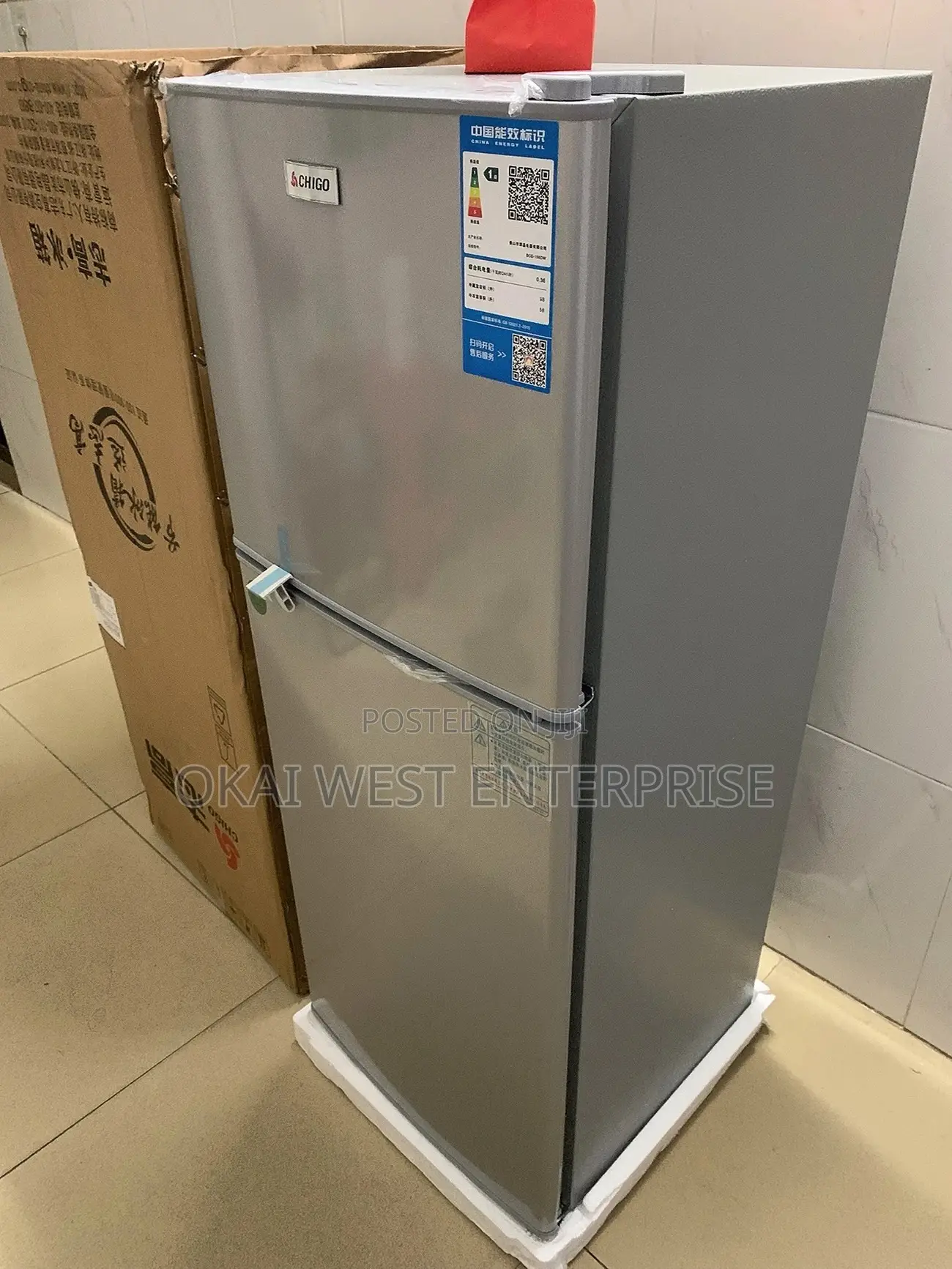 Chiago Double-Door Freezer 156d: Quiet, Energy-Efficient,And Spacious