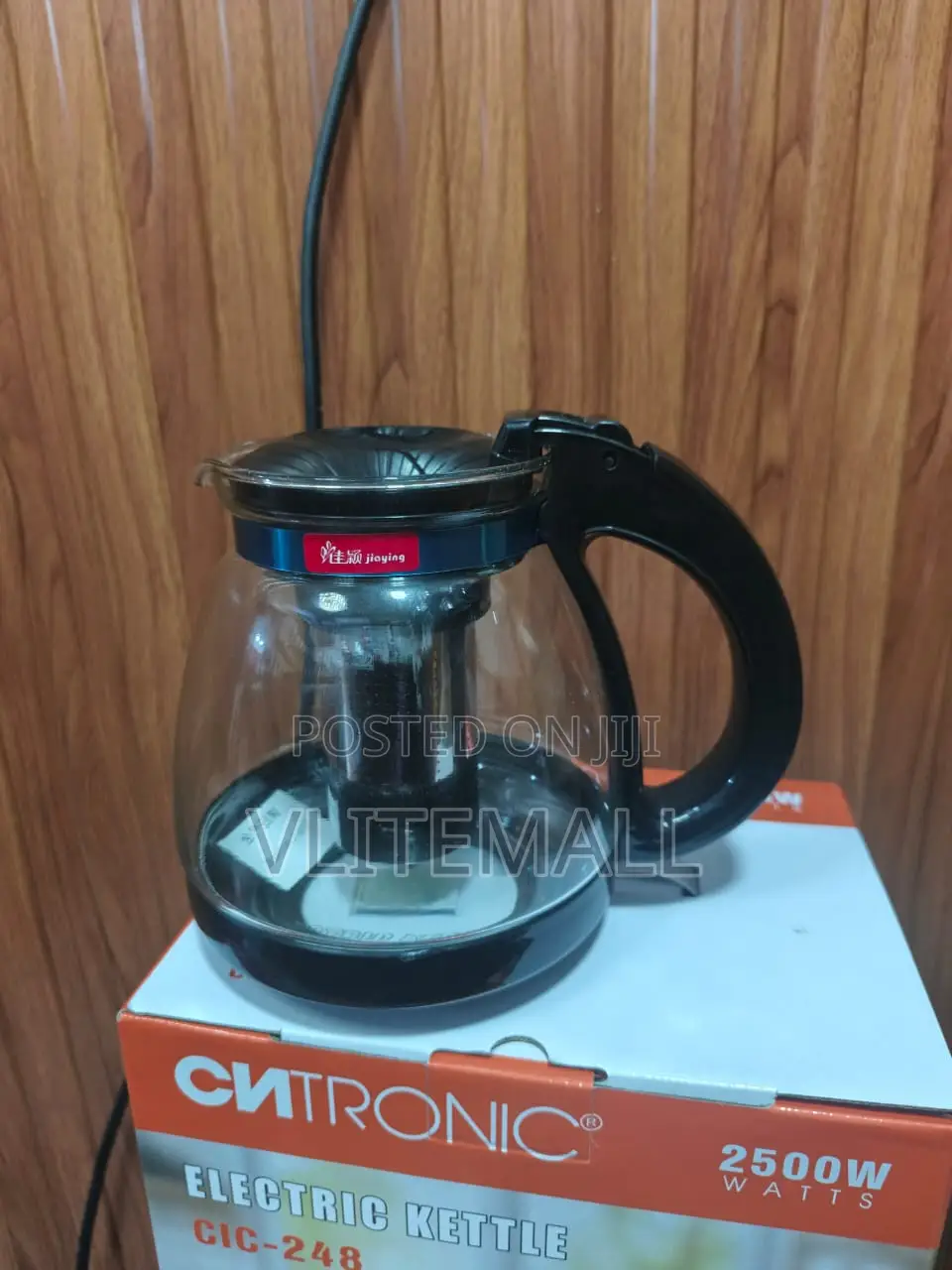 Sieve Glass Kettle 1.5l