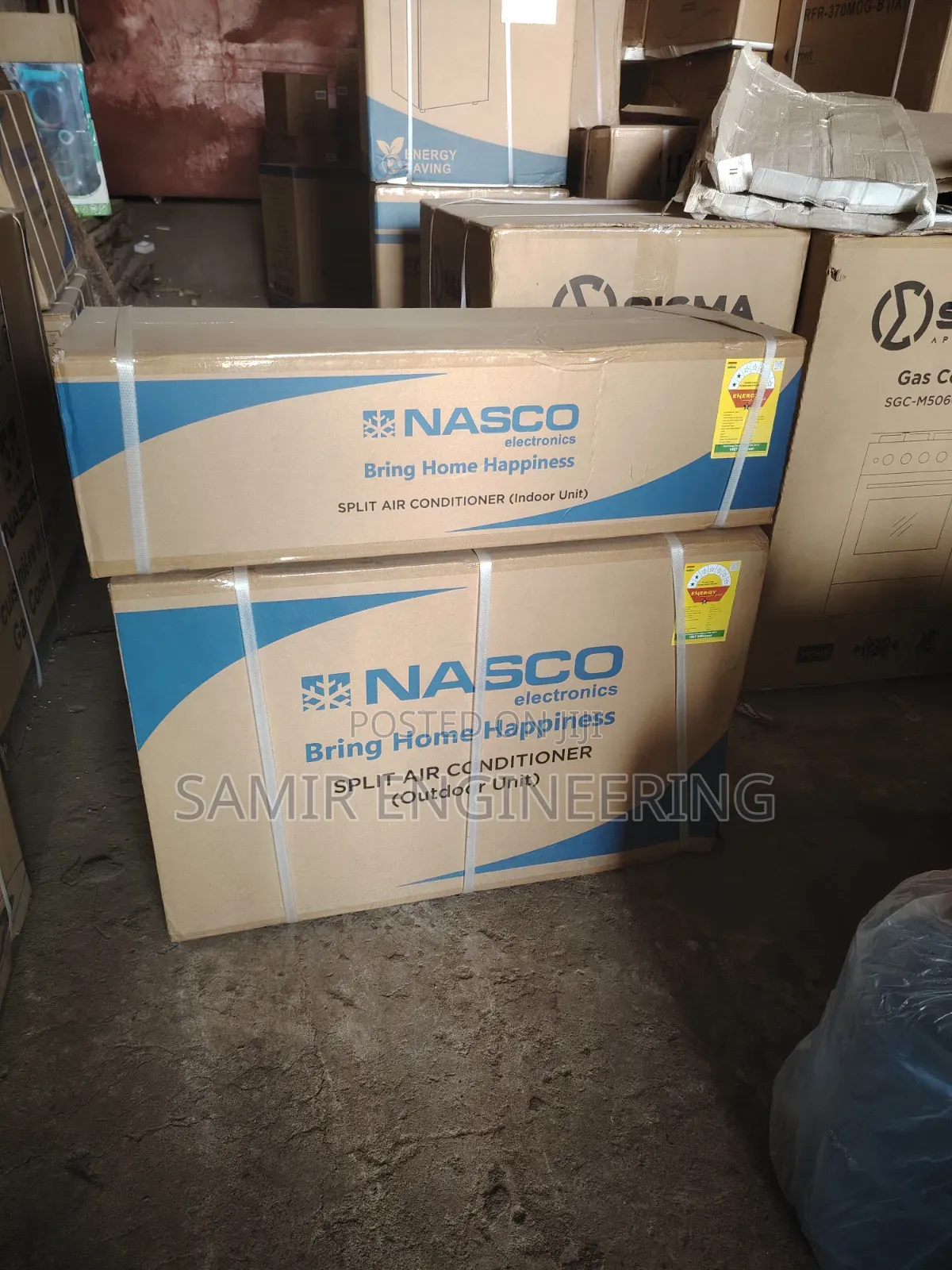 Nasco 1.5hp R410 Eco Split Air Conditioner (Nas-j12-n1-eco)